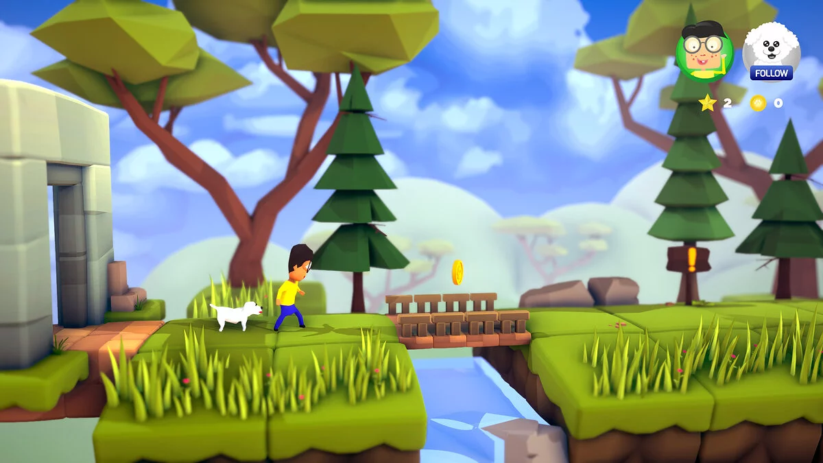 Скриншоты из Randy And Teddy Adventure Road