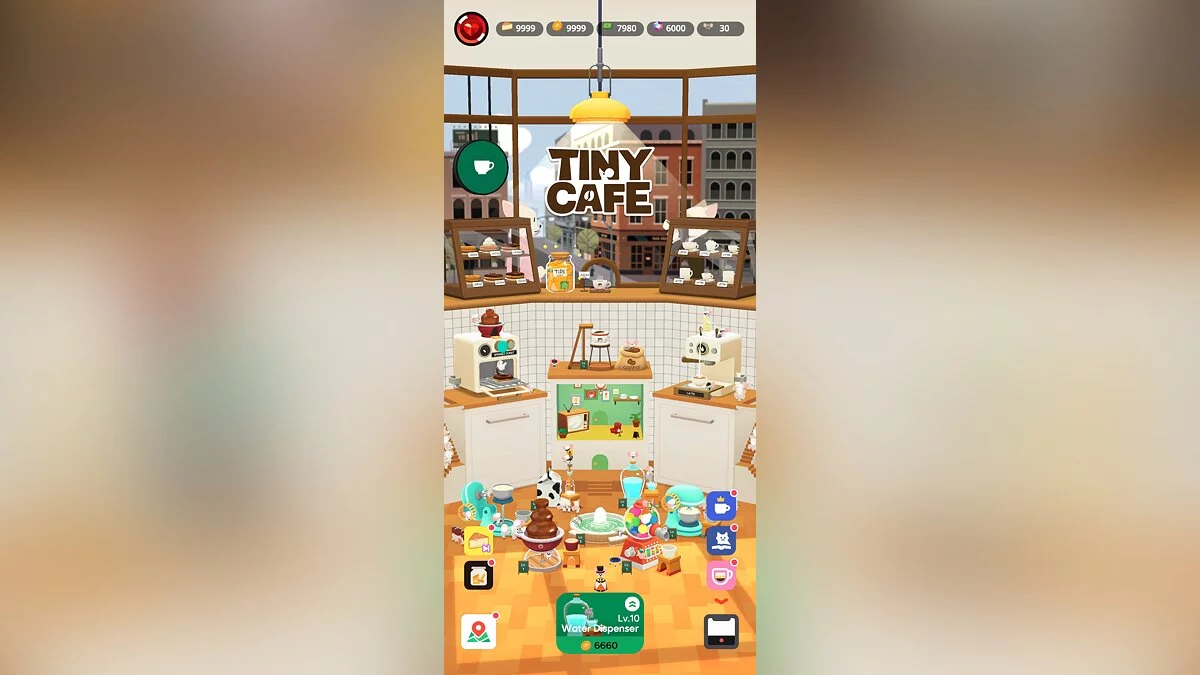 Скриншоты из Tiny Cafe