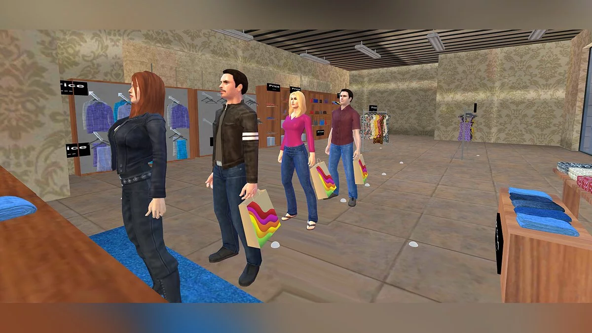 Скриншоты из Clothing Store Sim Mobile Game