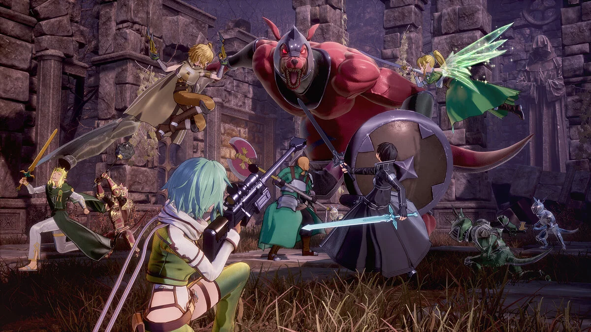 Скриншоты из SWORD ART ONLINE Fractured Daydream