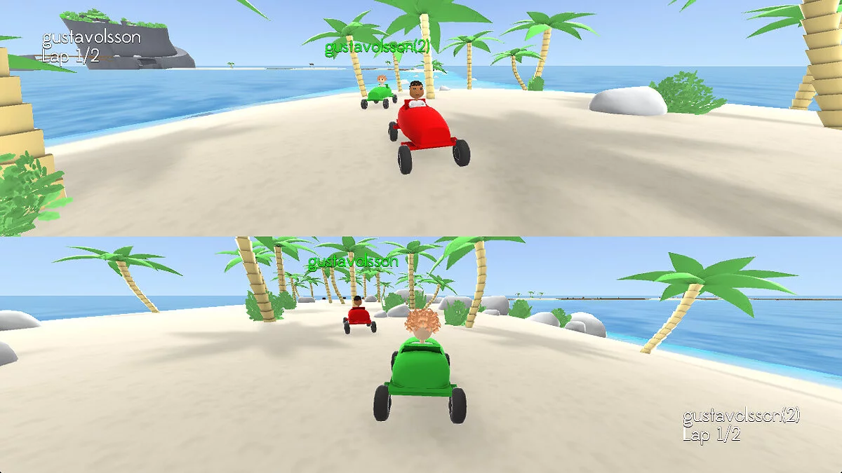 Скриншоты из Seaside Racing