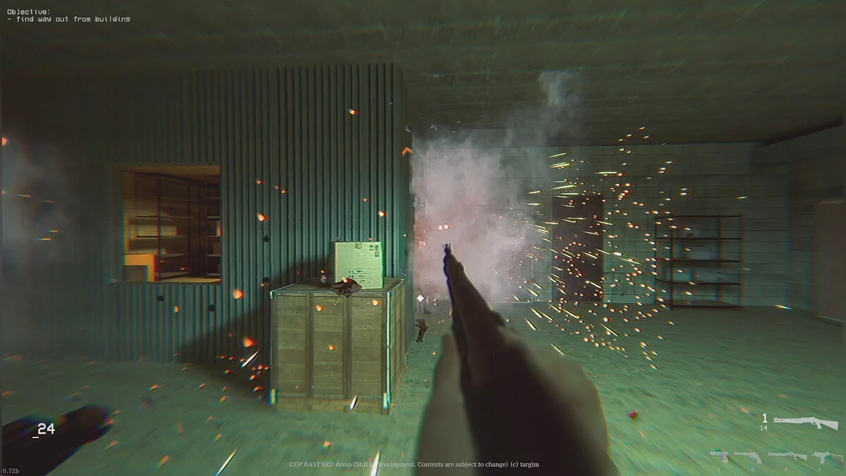 Скриншоты из COP BASTARD