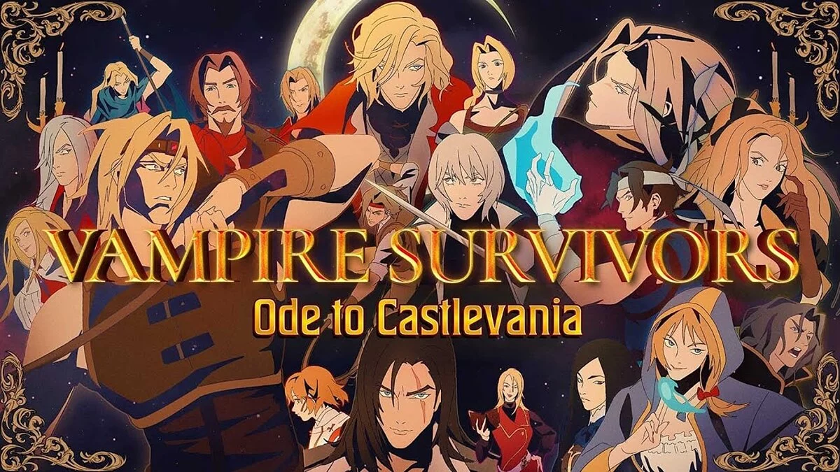 Арт из Vampire Survivors: Ode to Castlevania