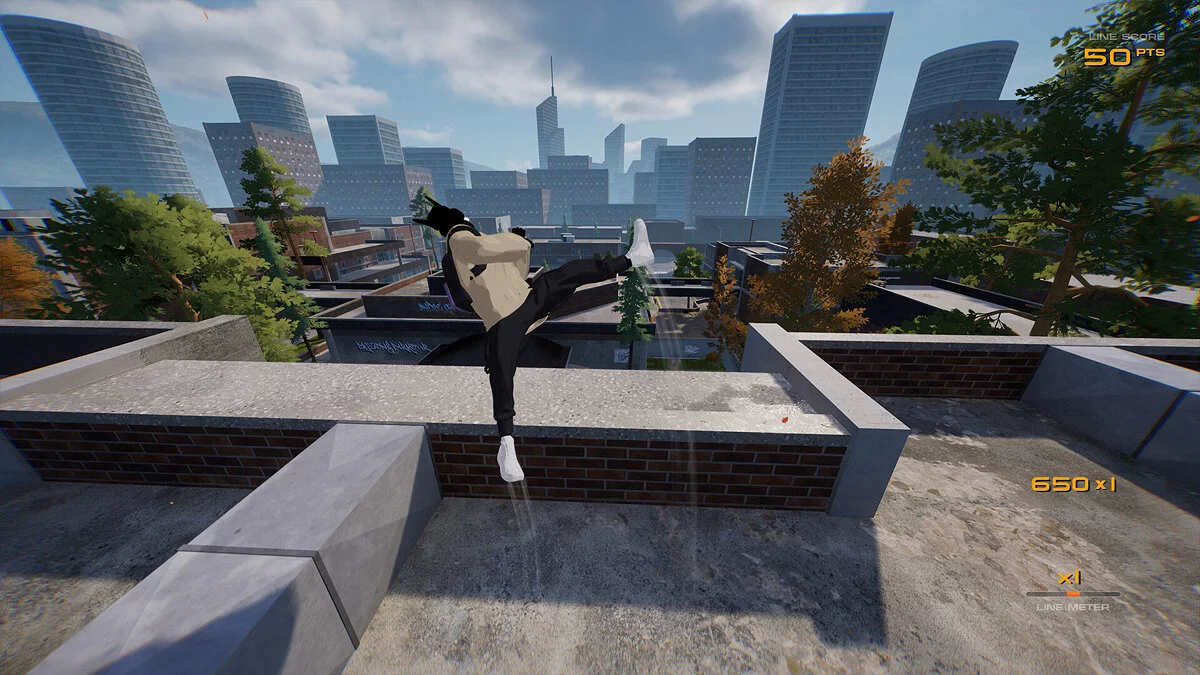 Скриншоты из Rooftops & Alleys: The Parkour Game