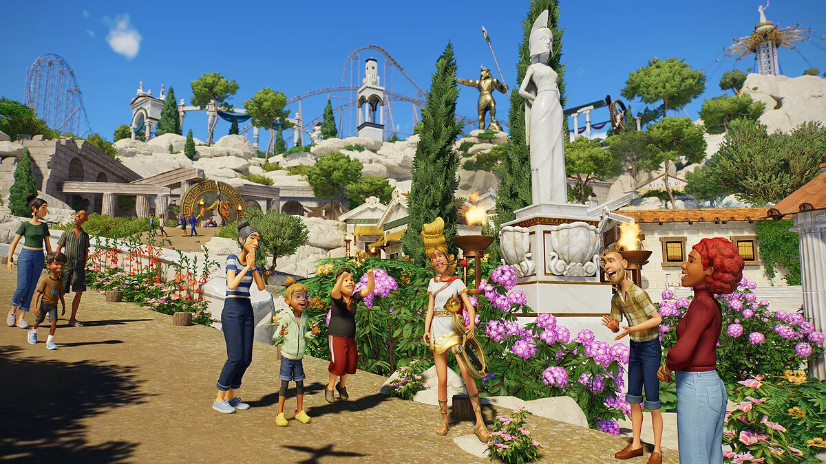 Скриншоты из Planet Coaster 2