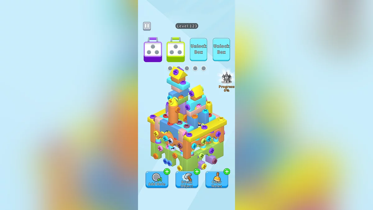 Скриншоты из Screw Away: 3D Pin Puzzle