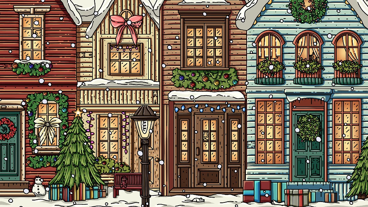 Скриншоты из 100 New Year Cats