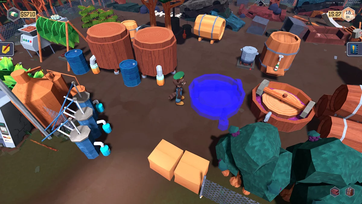 Скриншоты из Trailer Park Tycoon: Raccoon Ranch
