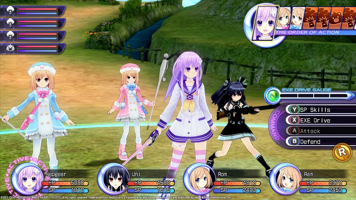 Скриншоты из Hyperdimension Neptunia Re;Birth 2: Sisters Generation