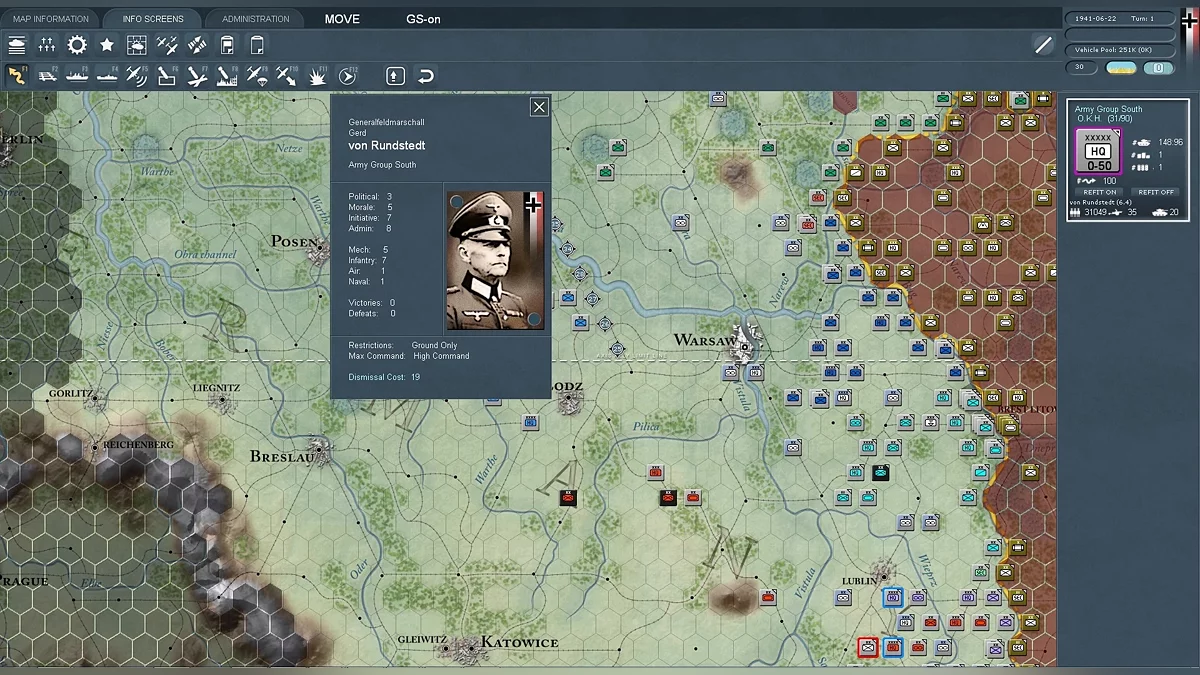 Скриншоты из Gary Grigsby's War in the East: The German-Soviet War 1941-1945