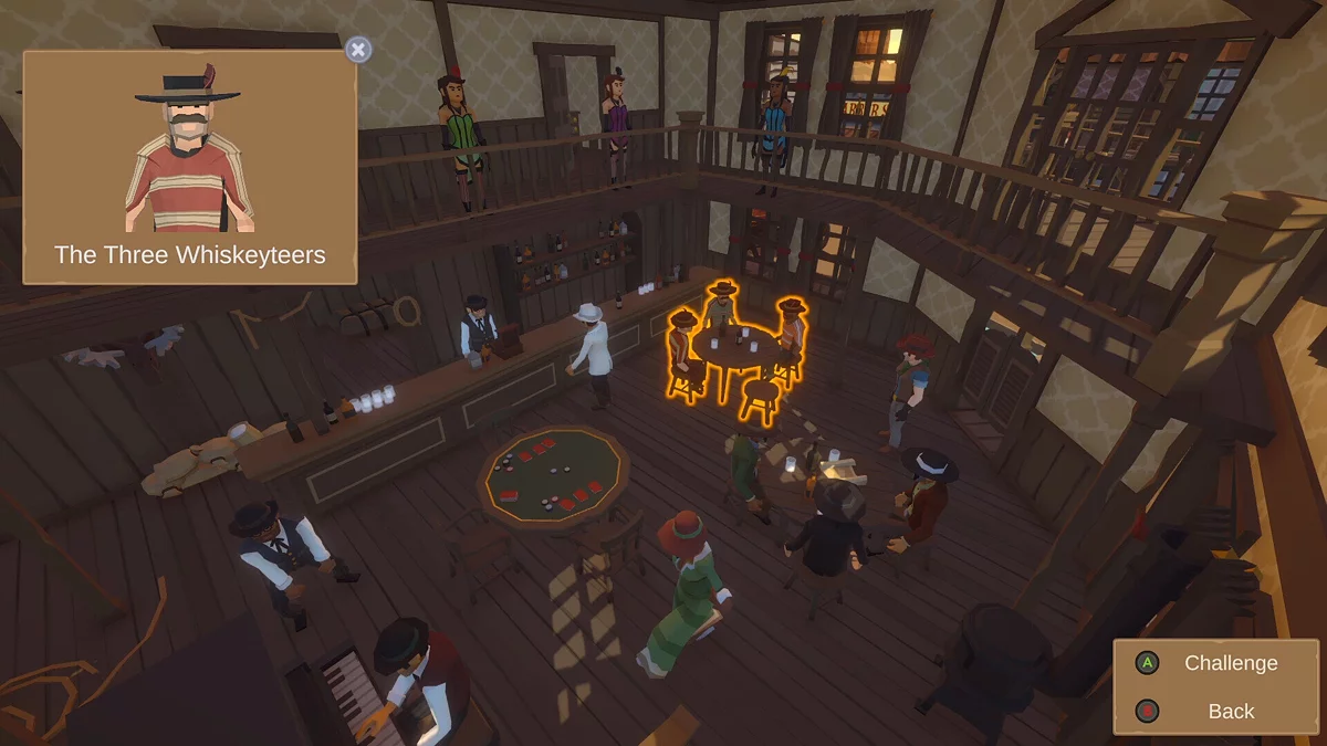 Скриншоты из Saloon King