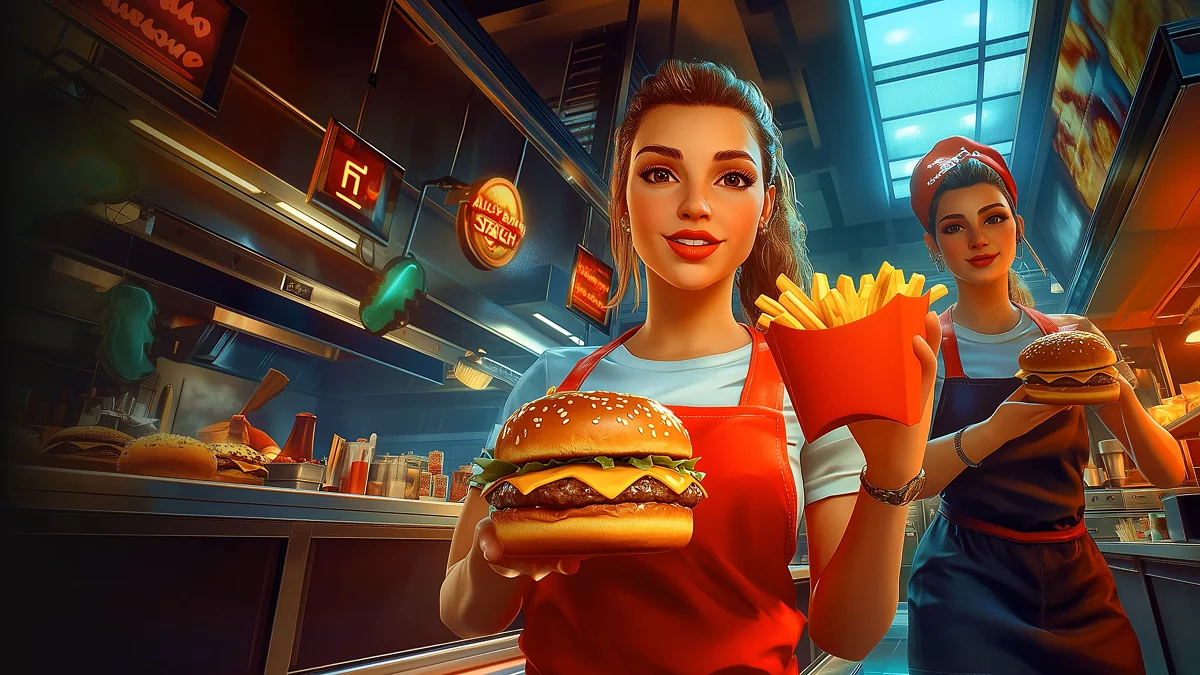 Арт из Fast Food Simulator