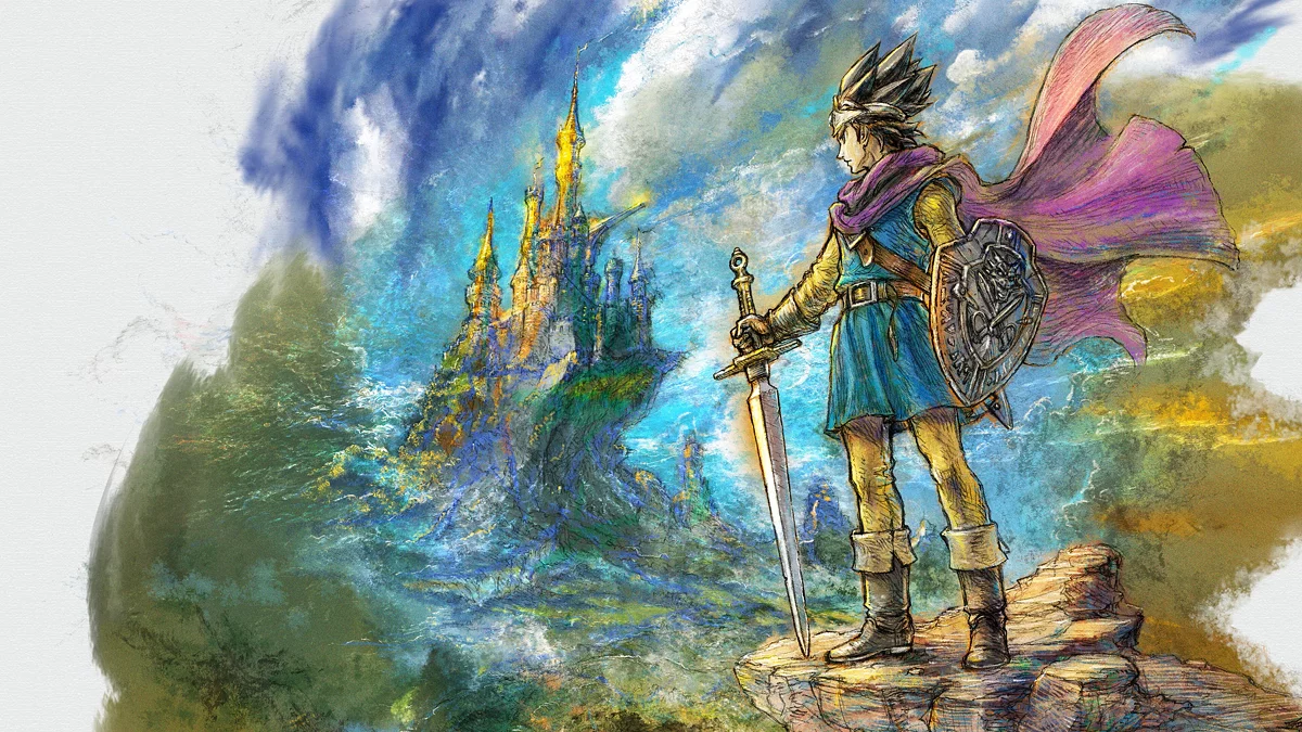 Арт из Dragon Quest 3 HD-2D Remake
