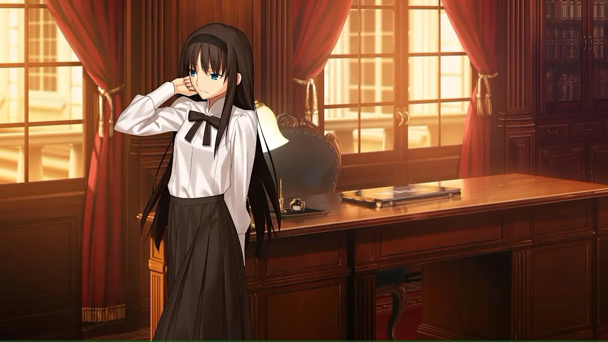 Скриншоты из Tsukihime: A Piece of Blue Glass Moon