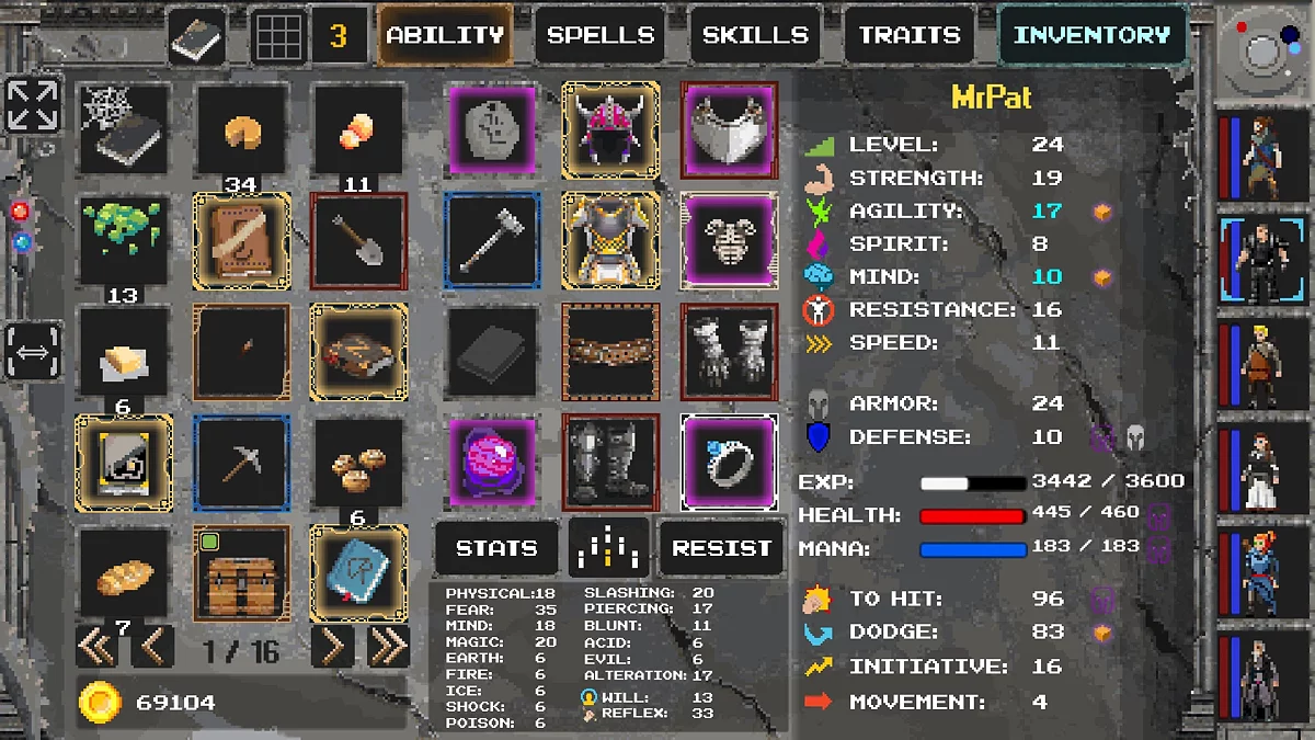Скриншоты из Caves of Lore