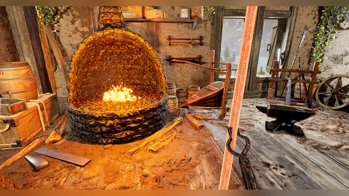 Скриншоты из Blacksmith Simulator