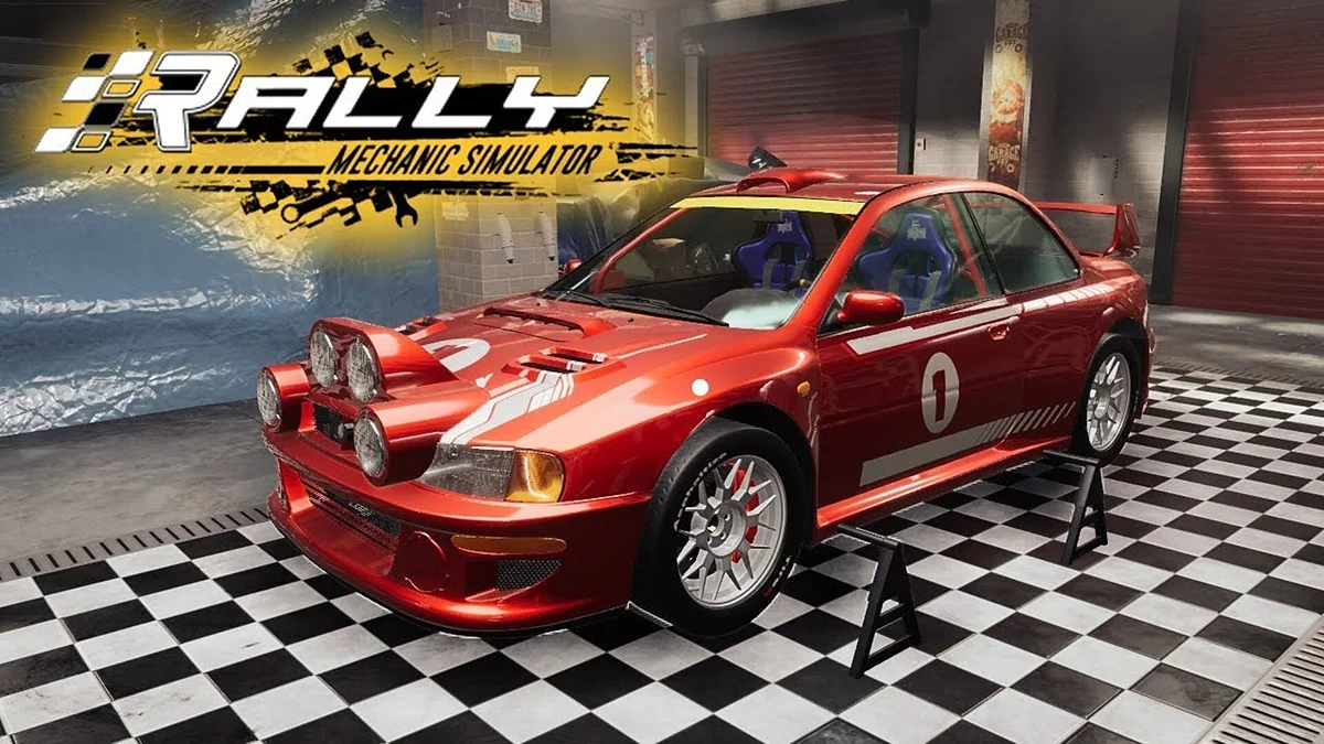 Арт из Rally Mechanic Simulator