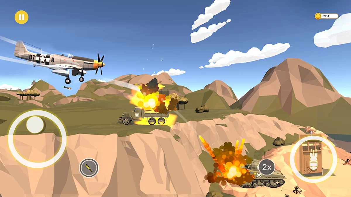 Скриншоты из Ace Airplane 1945 WW2 Poly war