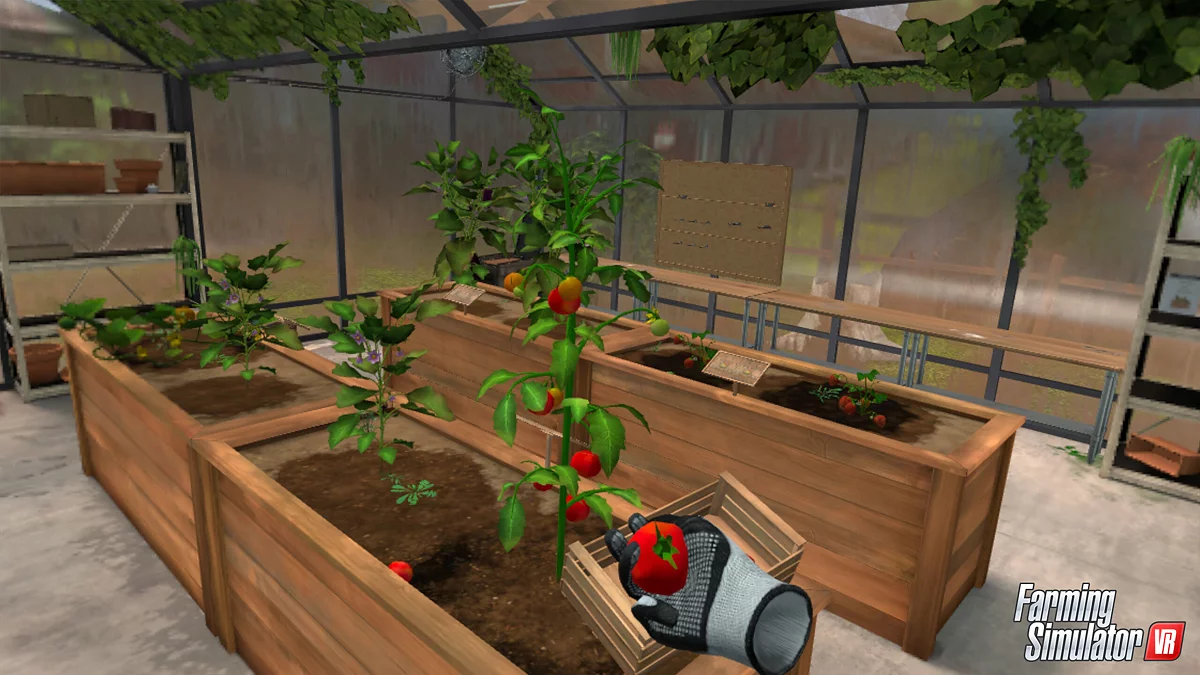 Скриншоты из Farming Simulator VR