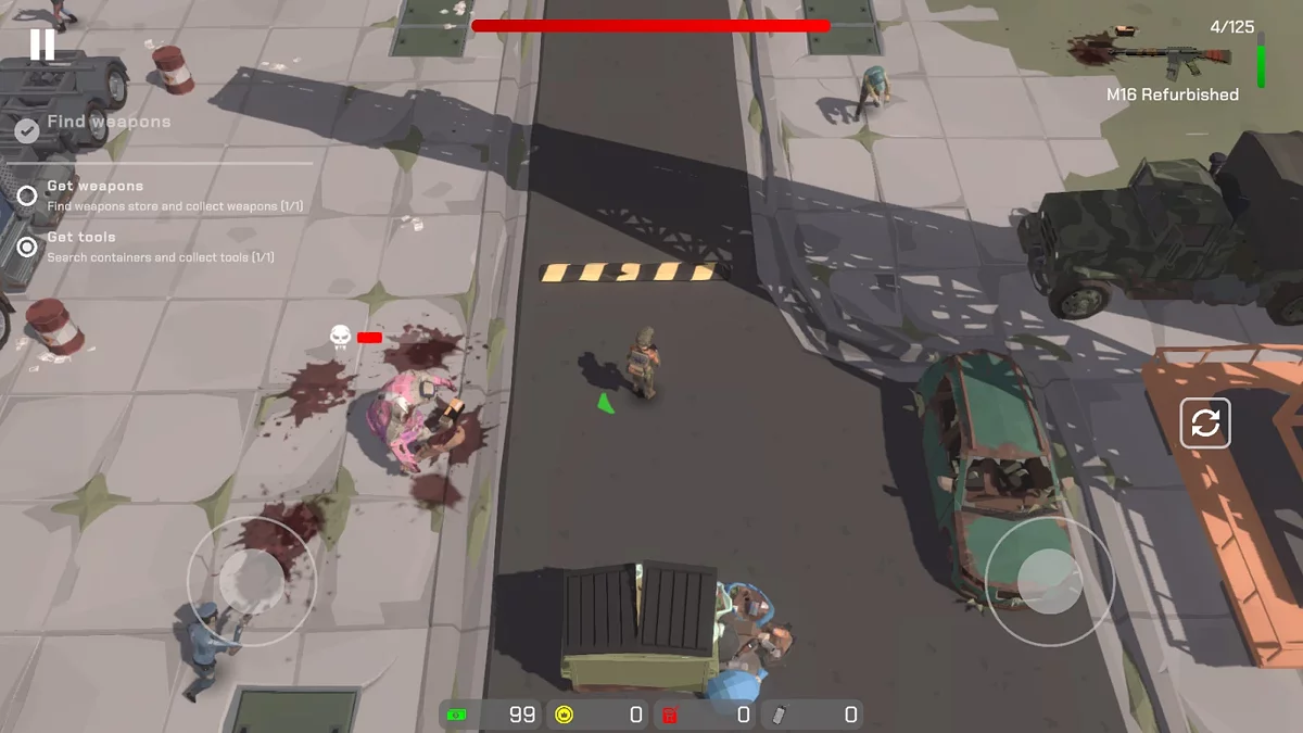 Скриншоты из The Virus: Zombie Hunter