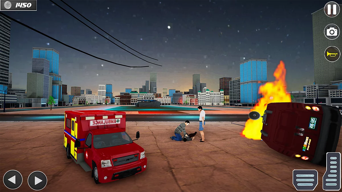 Скриншоты из Ambulance Rescue Sim Driving