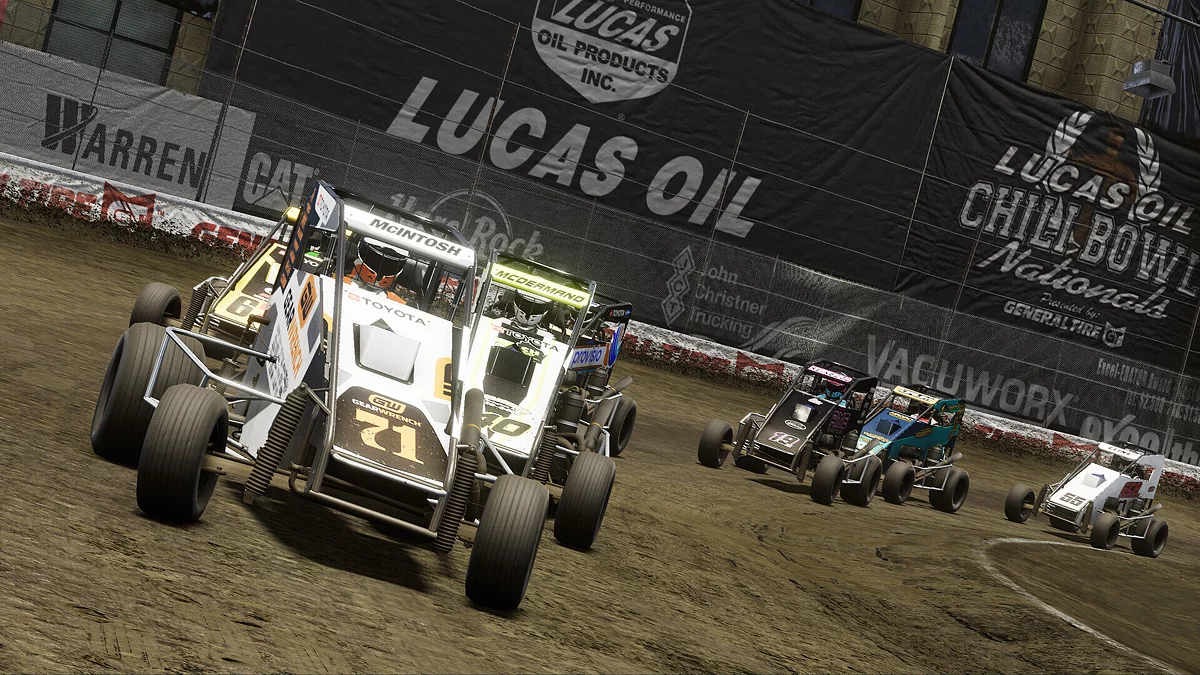 Скриншоты из World of Outlaws: Dirt Racing 24 Gold Edition