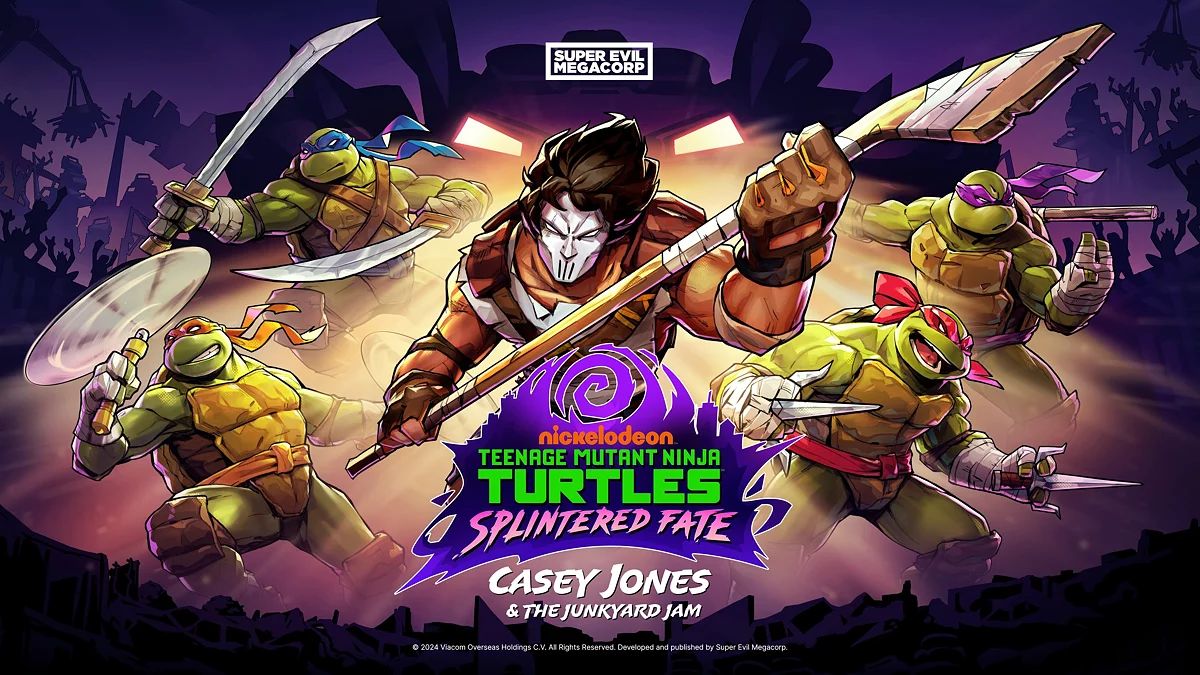 Арт из Teenage Mutant Ninja Turtles: Splintered Fate - Casey Jones & the Junkyard Jam