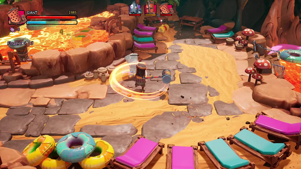 Скриншоты из Big Helmet Heroes