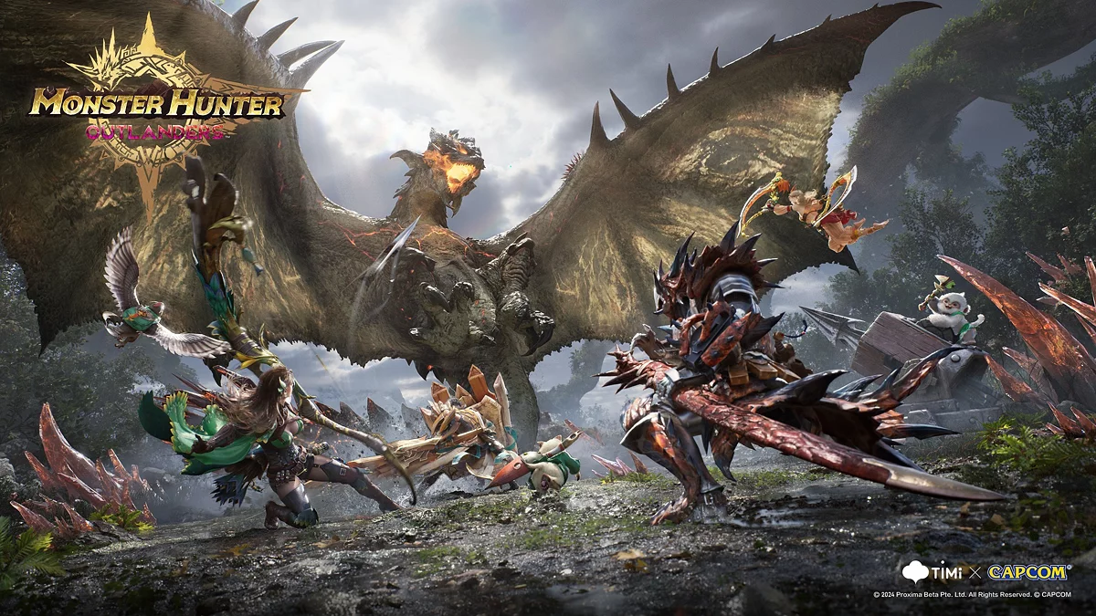 Арт из Monster Hunter Outlanders
