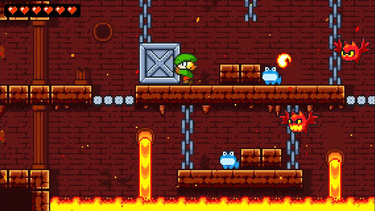 Скриншоты из Tiny Dangerous Dungeons Remake