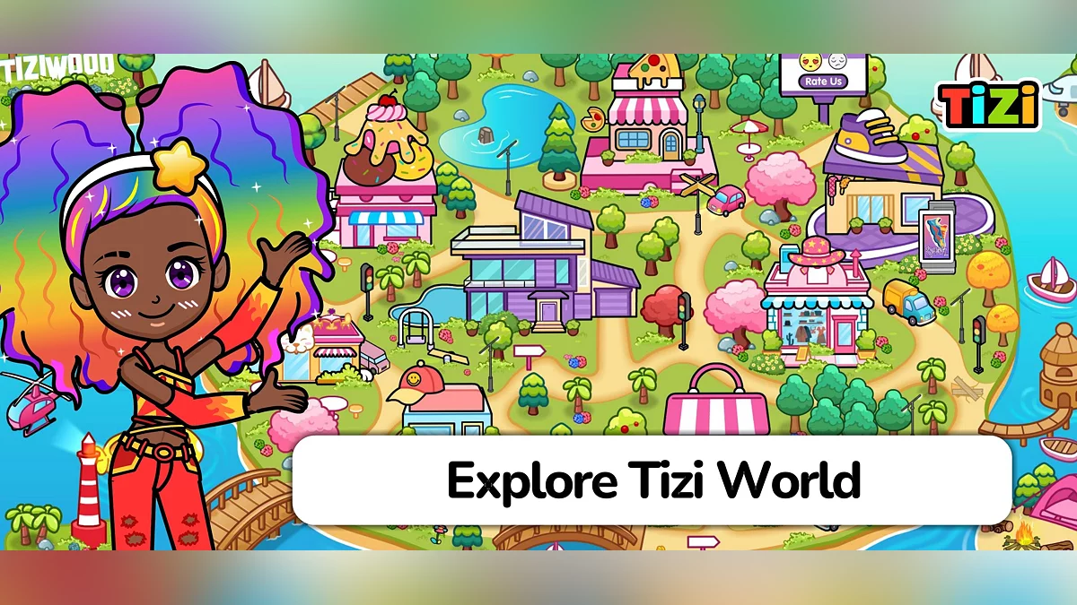 Скриншоты из Tizi World - Mega Avatar Life