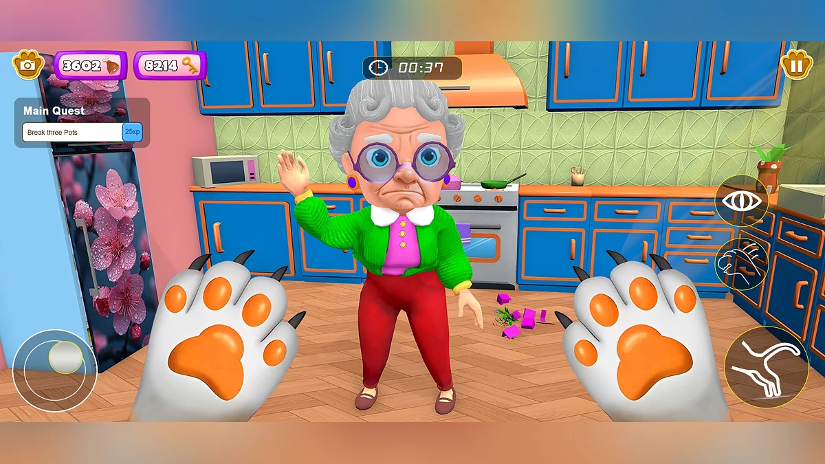 Скриншоты из Prankster Granny Cat Life