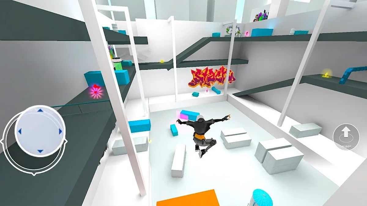Скриншоты из Going Up Parkour Sim: Rooftop