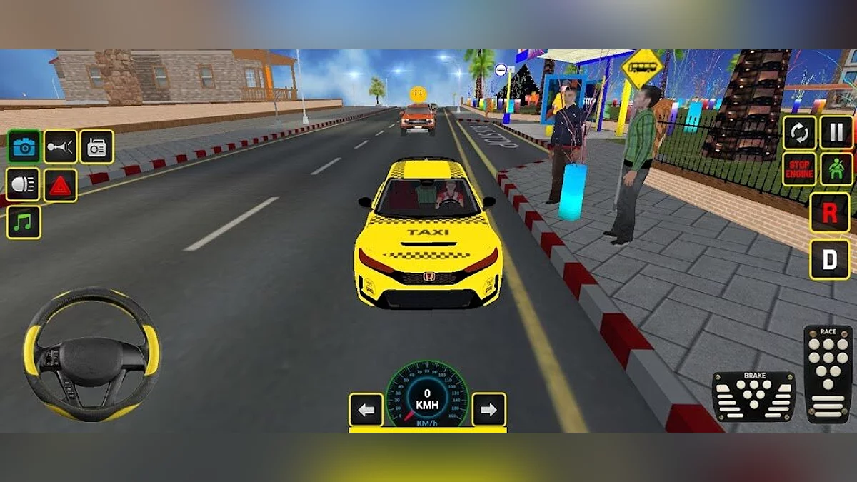 Скриншоты из Cab Simulator Game: Taxi Game