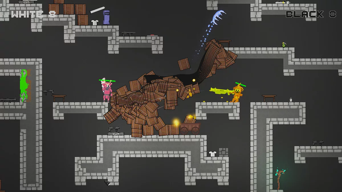 Скриншоты из Fall of the stick knights