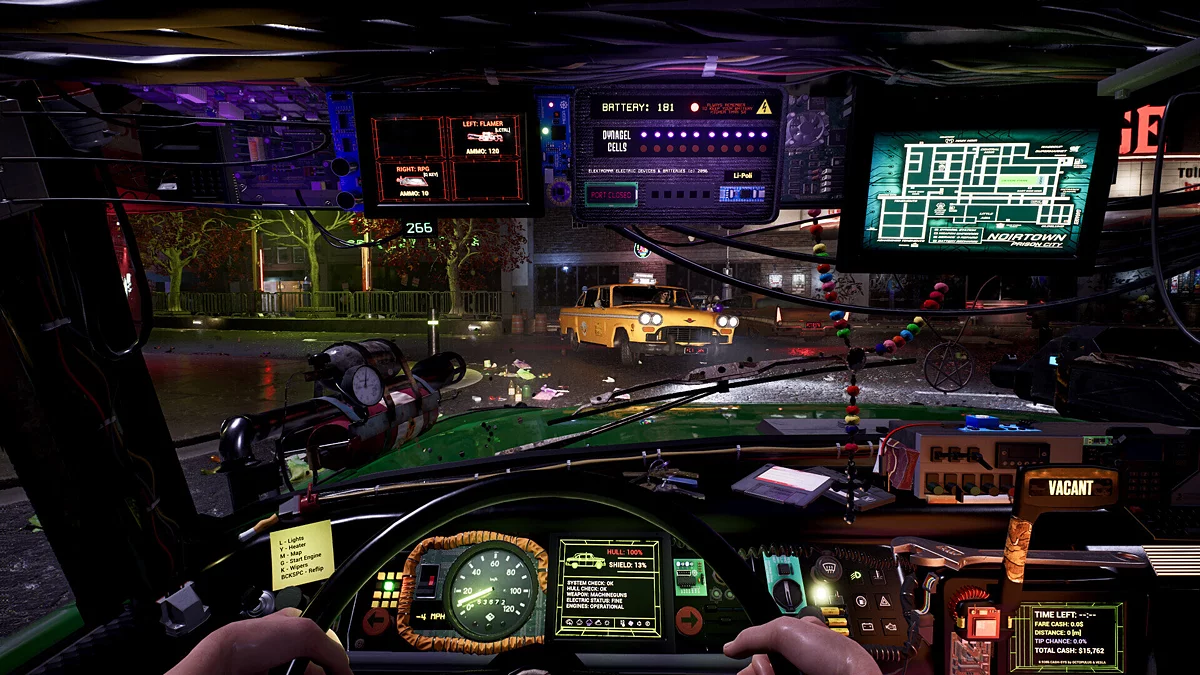 Скриншоты из CyberTaxi: Lunatic Nights
