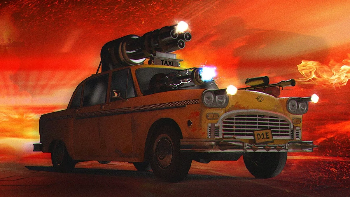 Арт из CyberTaxi: Lunatic Nights