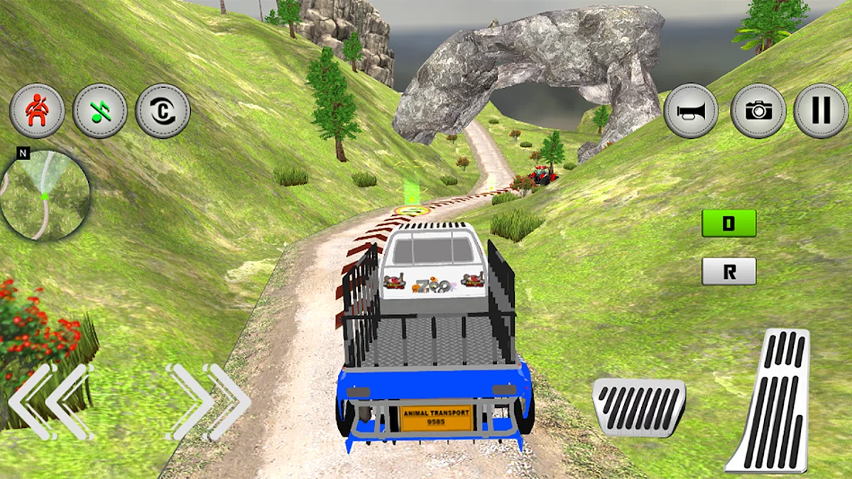 Скриншоты из Animal Truck Transport Game 3D