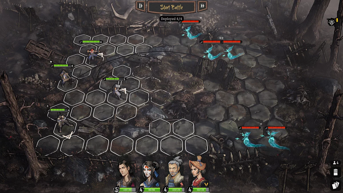 Скриншоты из Shadowveil: Legend of the Five Rings