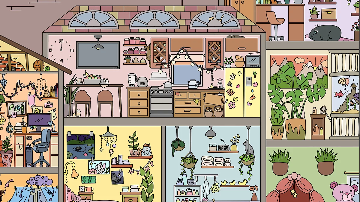 Скриншоты из Hidden Cats: City