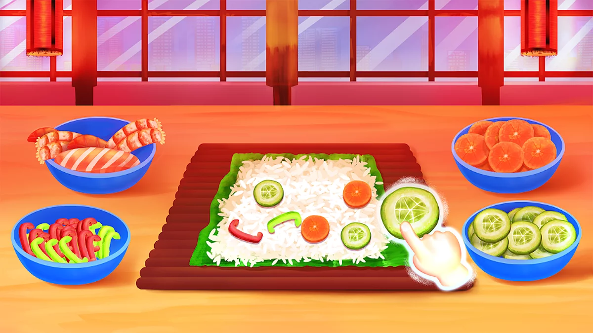 Скриншоты из Sushi Roll Restaurant Games
