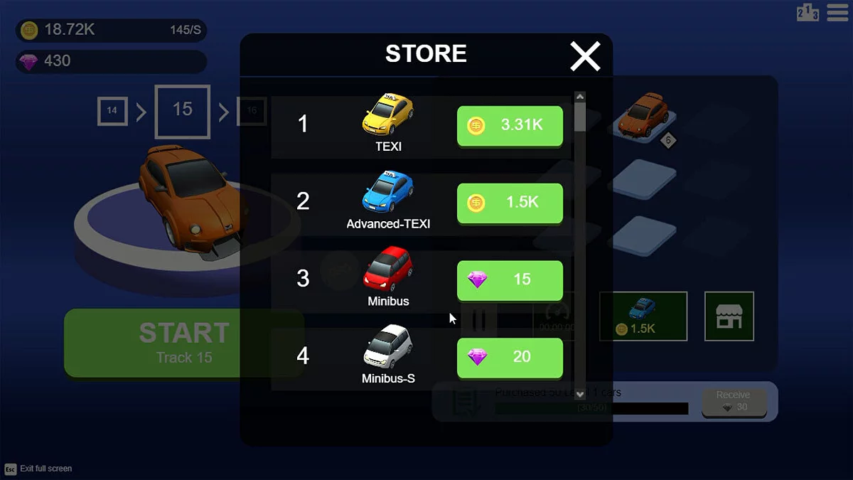 Скриншоты из Mini Drift Car