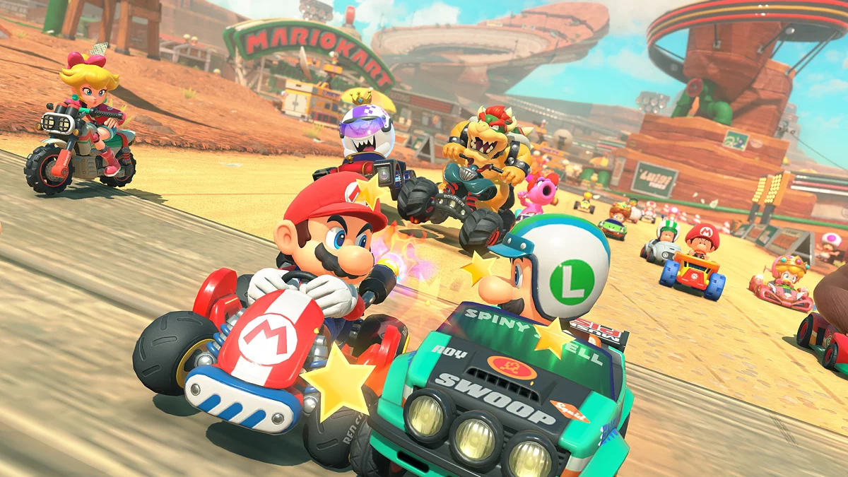 Скриншоты из Mario Kart World