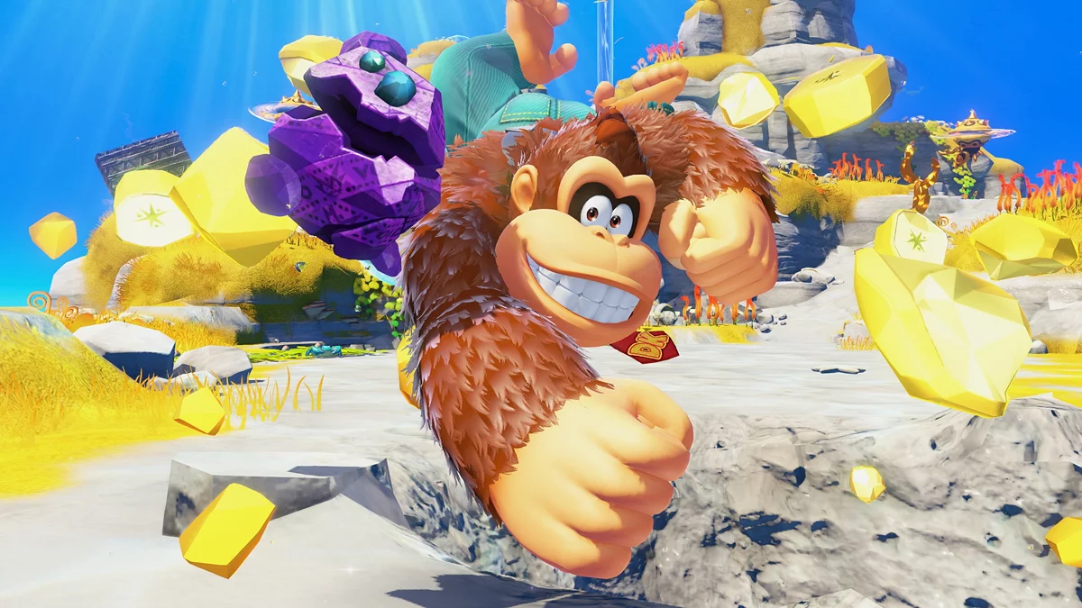 Скриншоты из Donkey Kong Bananza
