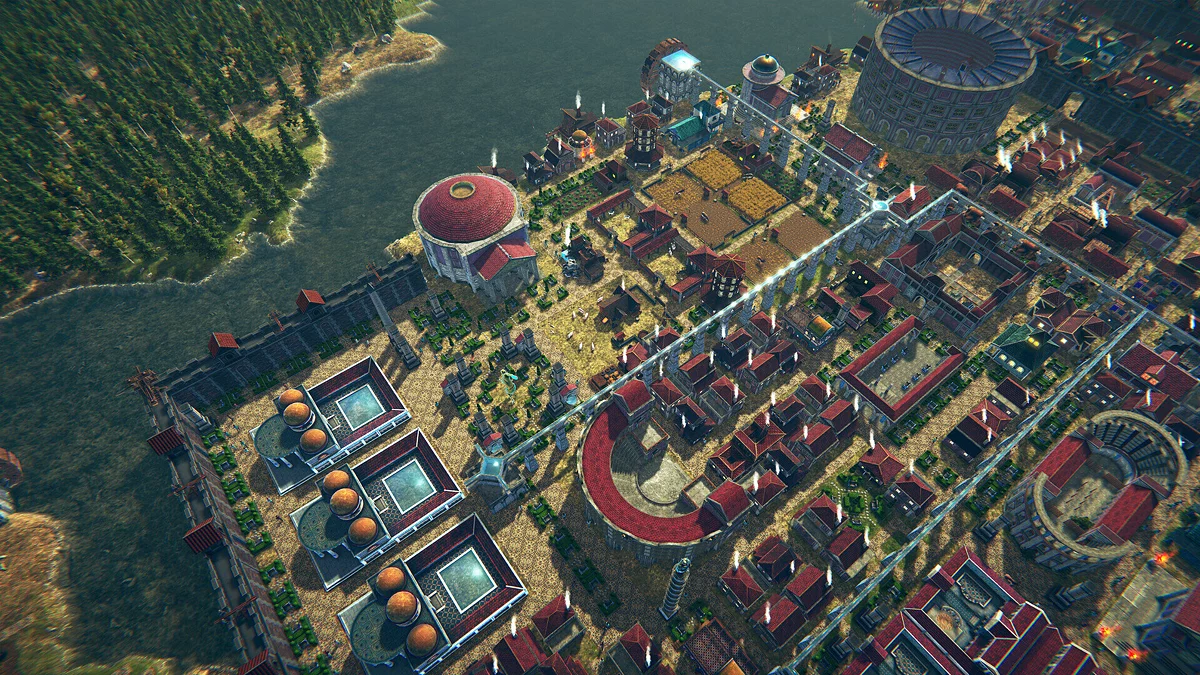 Скриншоты из Roman Triumph: Survival City Builder