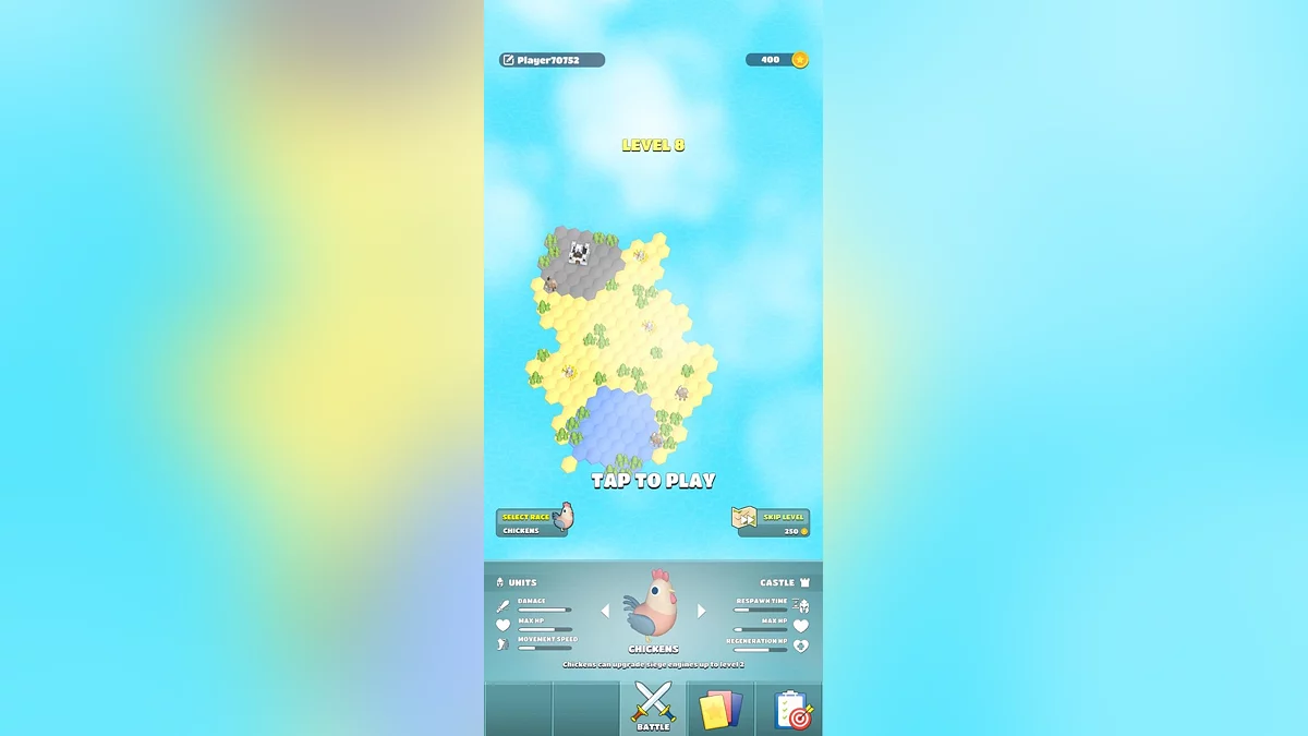 Скриншоты из Knight vs Chicken RTS