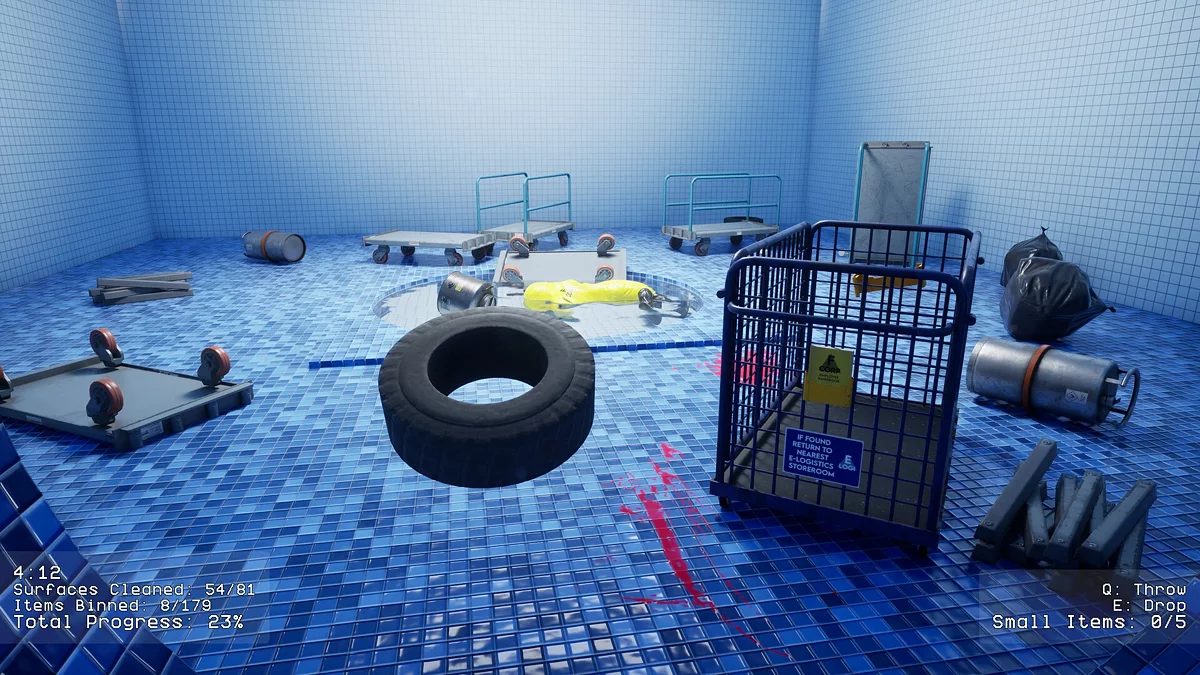 Скриншоты из Backrooms Cleanup Crew