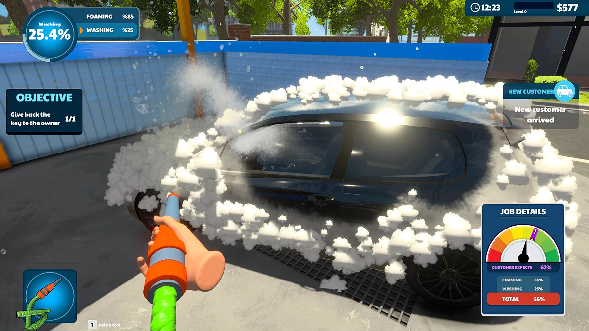 Скриншоты из Express Car Wash Simulator: Prologue