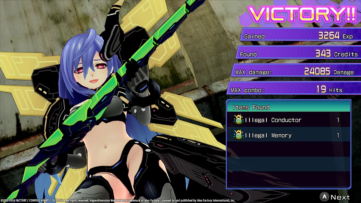 Скриншоты из Hyperdimension Neptunia­ Re;Birth 3: V Generation