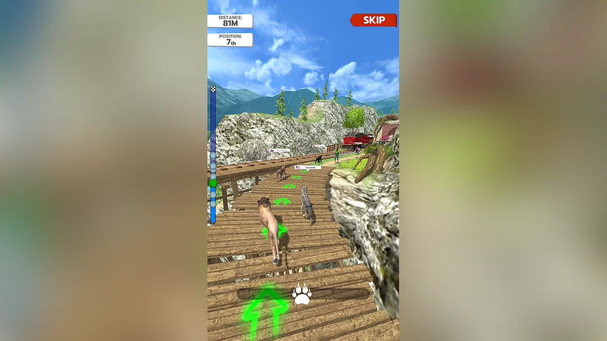 Скриншоты из Animal Run: Wild Race